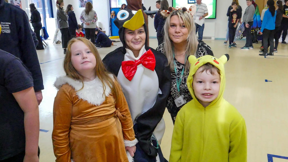 Students dress up in their best animal costumes to celebrate World